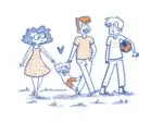 Famille apaisée